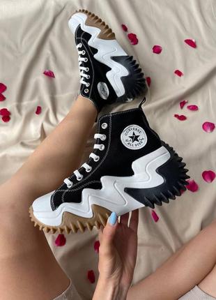 Converse run star motion hi ‘black’