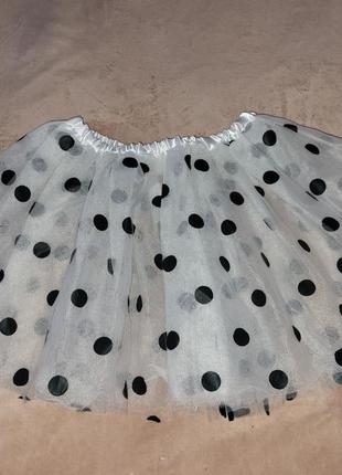 Юбка пачка в горох