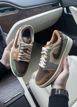 ✔️jordan 1 low og zion williamson voodoo ✔️, женские кроссовки