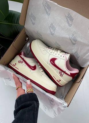 Кроссовки nike air force cherry