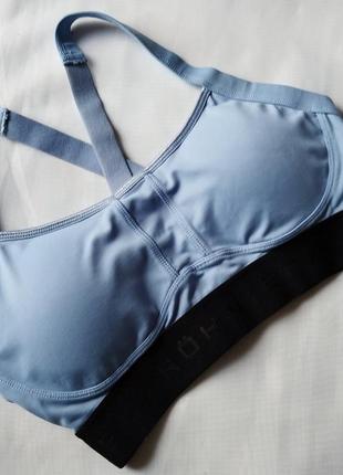 Спортивний бра від röhnisch, sports bra – blue shell