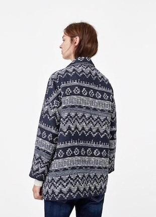 В'язана куртка, жакет з бавовни mango oversize / xs2 фото