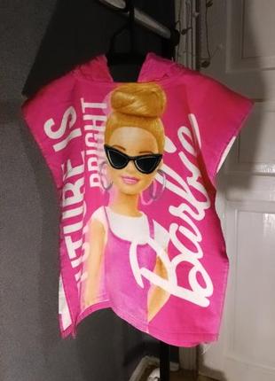 Полотенце пончо barbie