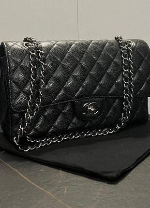 Сумка в стиле chanel classic икра2 фото