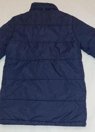 Теплая демисезонная куртка курточка на мальчика 7-8 лет2 фото