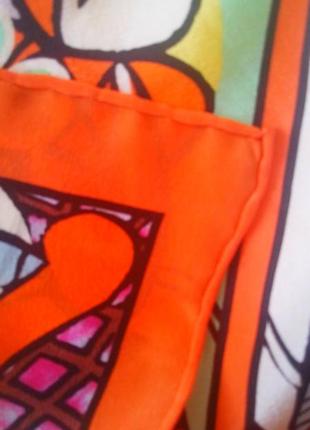 Дизайнерский платок репродукции картины пабло пикассо из шелка !7 фото