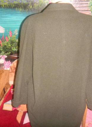 Фирменное пальто шерсть,кашемир,новое состояние, р 52-543 фото