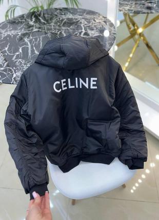 Куртка бомбер в стиле celine4 фото