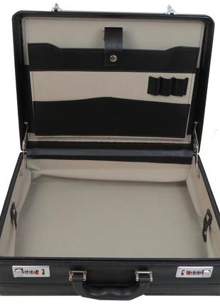 Дипломат из эко кожи portfolio черный