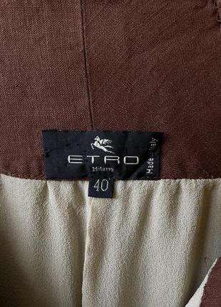 Юбка etro, шелк4 фото