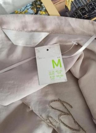 Брендовый тонкий короткий халат размера m-l4 фото