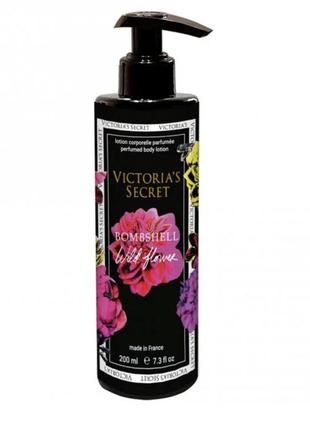 Парфумований лосьйон для тіла victoria`s secret bombshell wild flower brand collection 200 мл