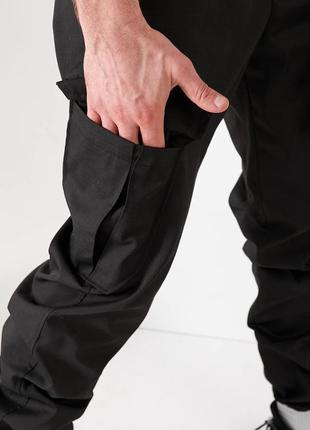 Чоловічі тактичні штани накладні кишені з клапаном понизу фіксатор8 фото