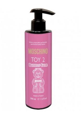 Парфумований лосьйон для тіла moschino toy 2 bubble gum brand collection 200 мл