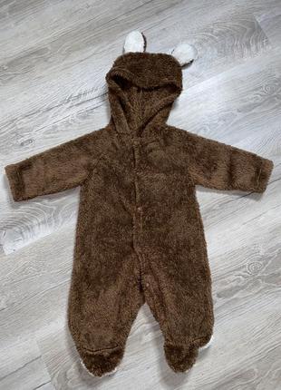 Плюшевий волохатий чоловічок ведмедик на малюка