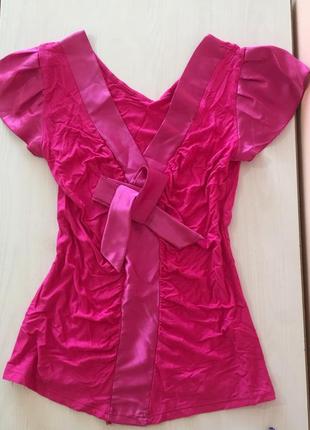 Блуза малиновая италия