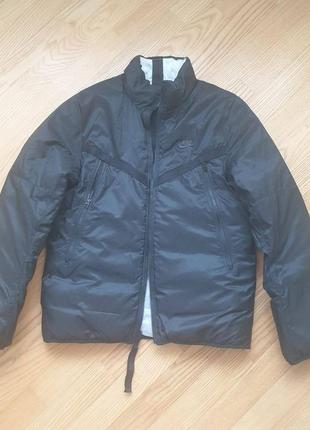 Двухсторонняя куртка найк оригинал nike пуховик мужская мужская мужская4 фото