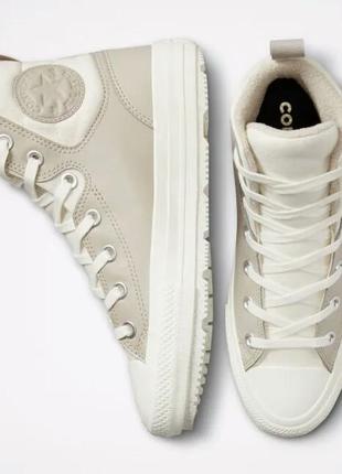 Новые женские кеды converse chuck taylor all star berkshire boot papyrus4 фото