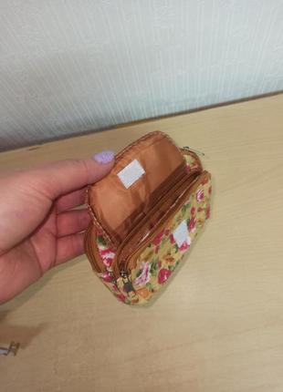 Гарний гаманець з тканини6 фото