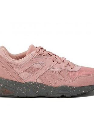 Женские натуральные кроссовки puma trinomic r698 pink