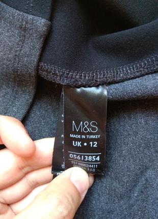 M&s юбка серо черная миди3 фото