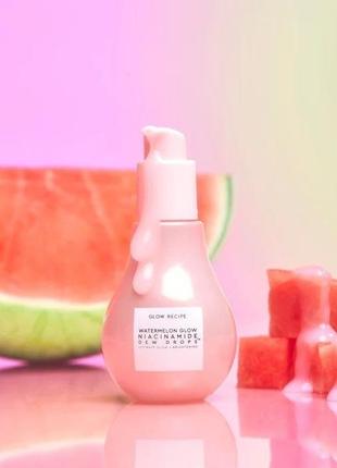 Освітлююча сироватка з ніацинамідом glow recipe watermelon glow niacinamide dew drops 40 мл2 фото