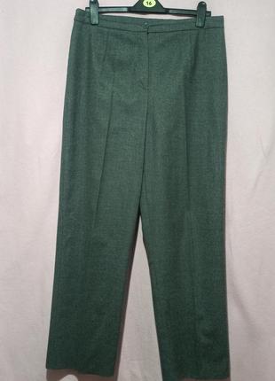 Шерстяные штаны брюки базовые серые английский бренд eastex2 фото