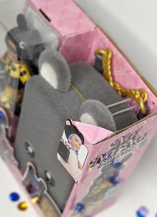 Лялька nanana surprise з портфелем,з рюкзаком мишка marissa mouse5 фото