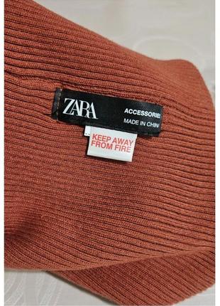 Шапка на хлопчика в рубчик zara6 фото