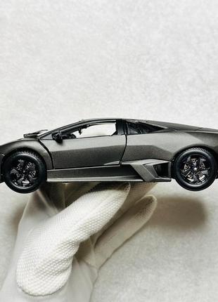 Коллекционная модель фигурка машинка автомобиль bburago lamborghini reventon 1:243 фото