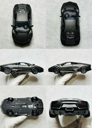 Колекційна модель фігурка машинка автомобіль bburago lamborghini reventon 1:245 фото