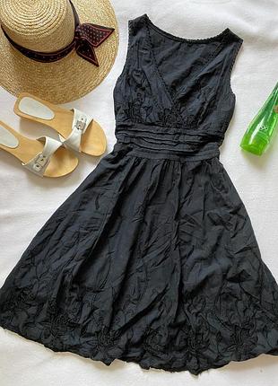 Бавовняний сарафан, літнє плаття з мереживом італія