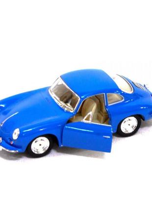 Коллекционная игрушечная модель porsche 356b carrera kt5398w  инерционная (синий)