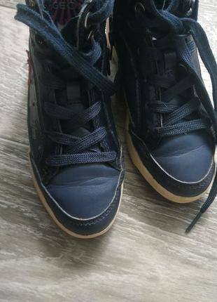 Хайтопы , осенние ботинки с мигающими светодиодами2 фото