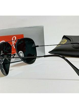 Мужские солнцезащитные очки в ray ban aviator 3025 (002/62)2 фото