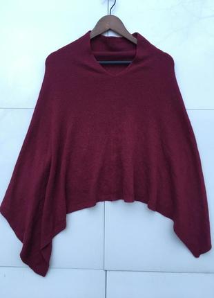 Cashmere италия капор шарф пончо