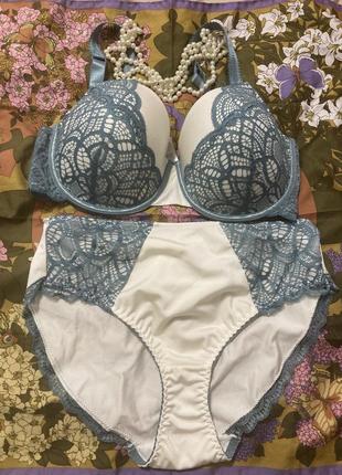 Комплект білизни бюстгальтер і трусики на високій посадці