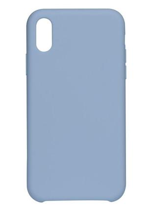 Чехол soft case для iphone xr цвет 26, mist blue7 фото