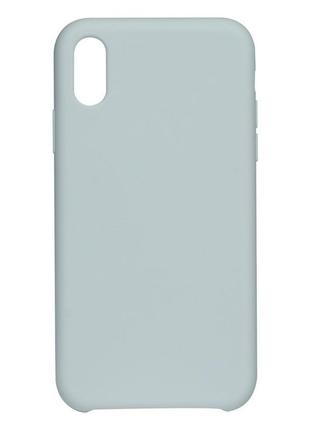 Чехол soft case для iphone xr цвет 26, mist blue4 фото