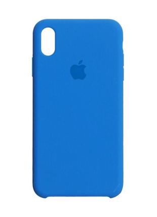 Чехол для iphone xs max original цвет 03 royal blue1 фото