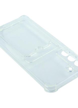 Чохол pocket card transparent case для samsung s22 plus колір transparent3 фото