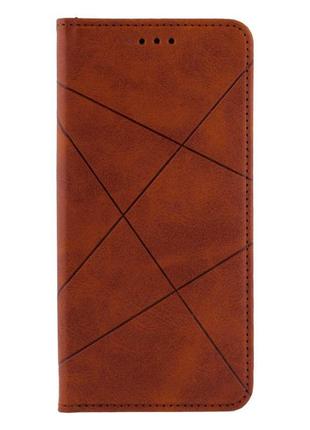 Чохол-книжка business leather для xiaomi redmi note 10s колір зелений6 фото