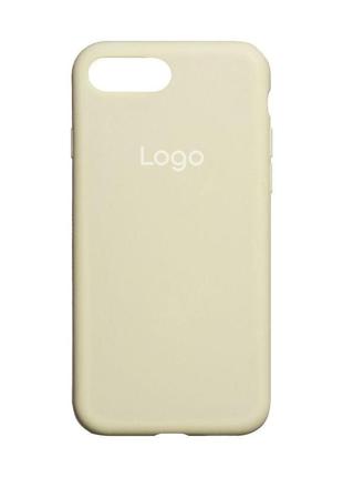 Чехол silicone case full size (aa) для iphone 7 plus/8 plus цвет 51.mellow yellow