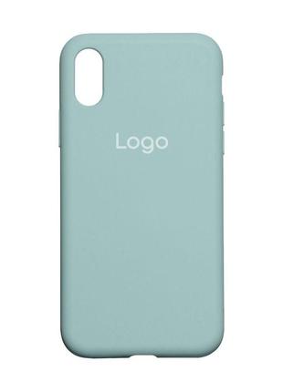 Чехол original full size для iphone xs max  цвет 17, turquoise1 фото