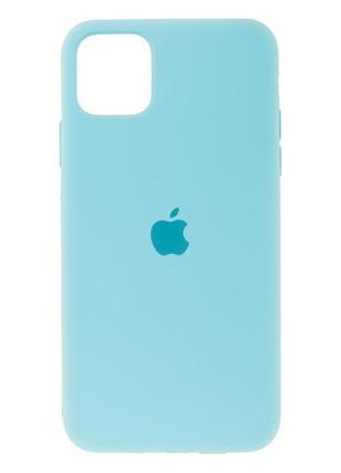 Чохол original full size для iphone 11 pro max колір 21, sea blue