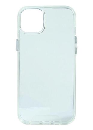 Чехол для iphone 14 plus space цвет transparent