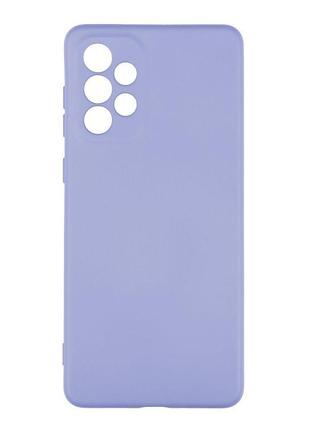 Чехол для samsung a73 5g full case tpu plus silicone touch no logo цвет 20 blue7 фото
