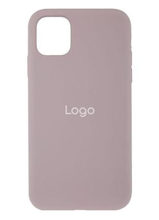 Чехол для iphone 11 silicone case full size aa  цвет 74 pink pomelo8 фото