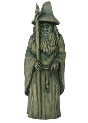 Авторская деревянная статуэтка ручной работы гэндальф из властелин колец3 фото