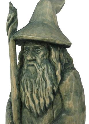 Авторская деревянная статуэтка ручной работы гэндальф из властелин колец9 фото